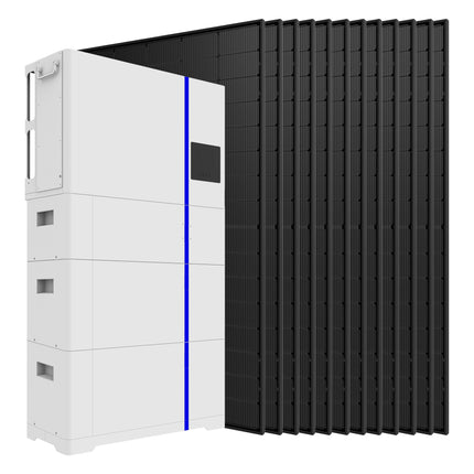 Deye 12kW 10.24kWh Three-Phase All-in-One Home Solar System with 12 JA Solar 455W Panels - 01