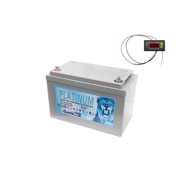 2025 Platinum Lead Acid AGM + GEL 2.0 115Ah 140Ah 12V Deep Cycle Battery