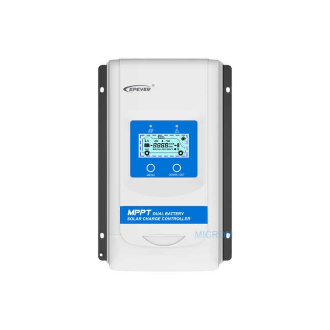 EPEVER New 30A Dual Battery MPPT Solar Controller DR3210N