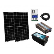 2024 Latest 4980WH 24V 2KW Off Grid LiFePO4 Lithium Battery Solar Kit