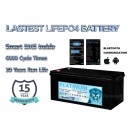 12V 310Ah Lithium Iron Phosphate (LiFePO4) Battery with 4 BMS & Bluetooth - Micromall Solar