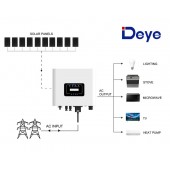 10 Panels On-Grid Solar Kit with Deye 3600W Inverter - High-Efficiency