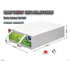 Deep Cycle Solar Storage Battery 12V 130Ah - Ultra Lead Carbon Battery