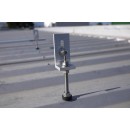 Aluminium Alloy Solar Panel Mounting Bracket Set for Tile Roof - 250x80x40mm