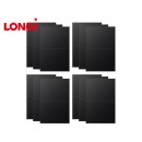 12 Pcs - LONGi Hi-MO 6 Explorer LR5-54HTB 430W Full Black Solar Panel - Micromall Solar