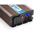 Pure Sine Wave Power Inverter 1200W 2400w DC USB 12V-230V Converter Overload