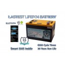 Upgrade 2024 Deep Cycle Solar Battery 12V 200Ah 210Ah Max LiFePO4 Battery - Micromall Solar
