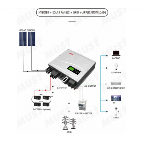 Mustpower PH10-5048A High Frequency ON/OFF Grid Hybrid Solar Inverter - Micromall Solar