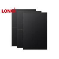 3 Pcs - LONGi Hi-MO 6 Explorer LR5-54HTB 430W Full Black Solar Panel