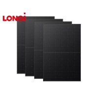 4 Pcs - LONGi Hi-MO 6 Explorer LR5-54HTB 430W Full Black Solar Panel