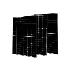 3 Pcs - Premium Grade A 12V/24V/36V/48V Mono 450W Solar Panel High Efficiency
