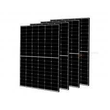 4 Pcs - Premium Grade A 12V/24V/36V/48V Mono 450W Solar Panel High Efficiency