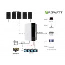2024 Growatt 12900WH 48V 5KW Off-Grid Solar Kit with Gel Battery - Micromall Solar