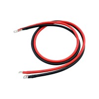 High-Quality 4 AWG US Silicone Tin-Plated Copper Battery Inverter Cable Set