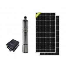3inch Helical Rotor Solar Power Submersible Pump Combo