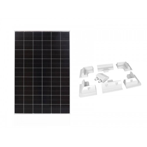 Premium 2024 Mono Solar Panel Grade A+ 300W 310W 12V/24V/31.5V + Mounting Kit - Micromall Solar