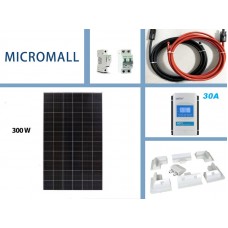 High-Efficiency 300W Solar Panel Bundle EPEVER XTRA3210N 30A MPPT Controller