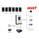 2024 Mustpower 15KWH 48V 5kW Off-Grid Solar Kit with LiFePO4 Battery - Micromall Solar