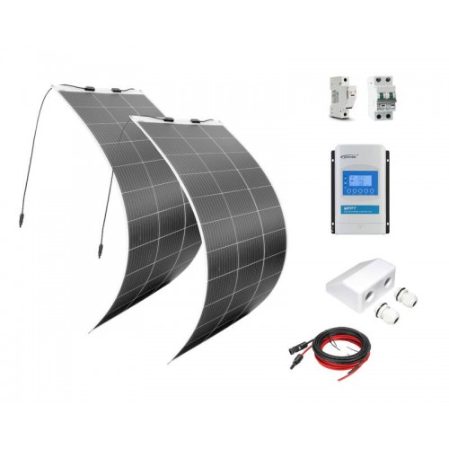 400W Flexible Solar Panel with EPEVER XTRA3210N 30A MPPT Controller Package - Micromall Solar