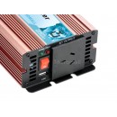 Pure Sine Wave Power Inverter 1200W DC USB 24V-230V Converter Overload Protection