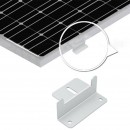 4 X Aluminum Solar Panel Mounting Kit Z Brackets Set Fixing Caravan Roof Stainless GRC