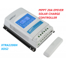 EPEVER XTRA2206N 20A Solar Charge Controller for 12V and 24V Systems - Micromall Solar